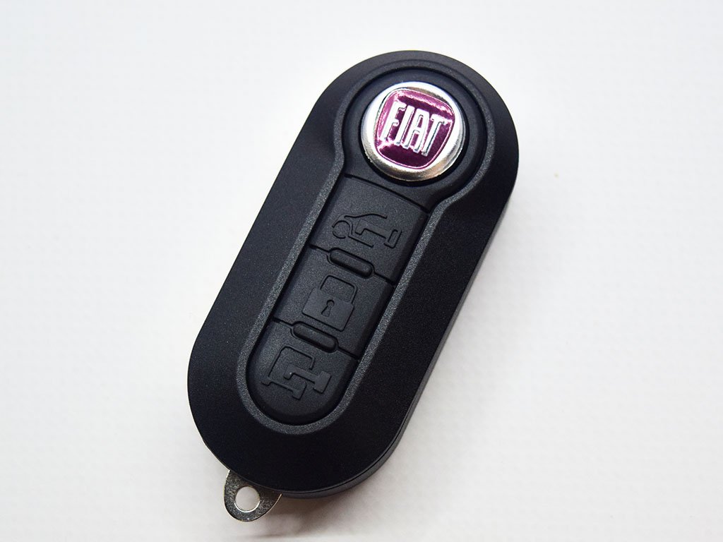 Викидний ключ Fiat 500, Punto Evo, Doblo, Punto, Grande Punto, Ram Promaster City, LTQF12AM433TX, 433 Mhz, PCF7946A/ Hitag 2/ ID46, 3 кнопки, лезо SIP22, Delphi BSI