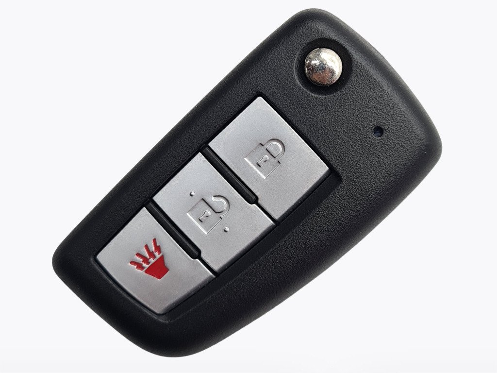 Корпус викидного ключа Nissan Rouge, 2+1 кнопки, лезо NSN14
