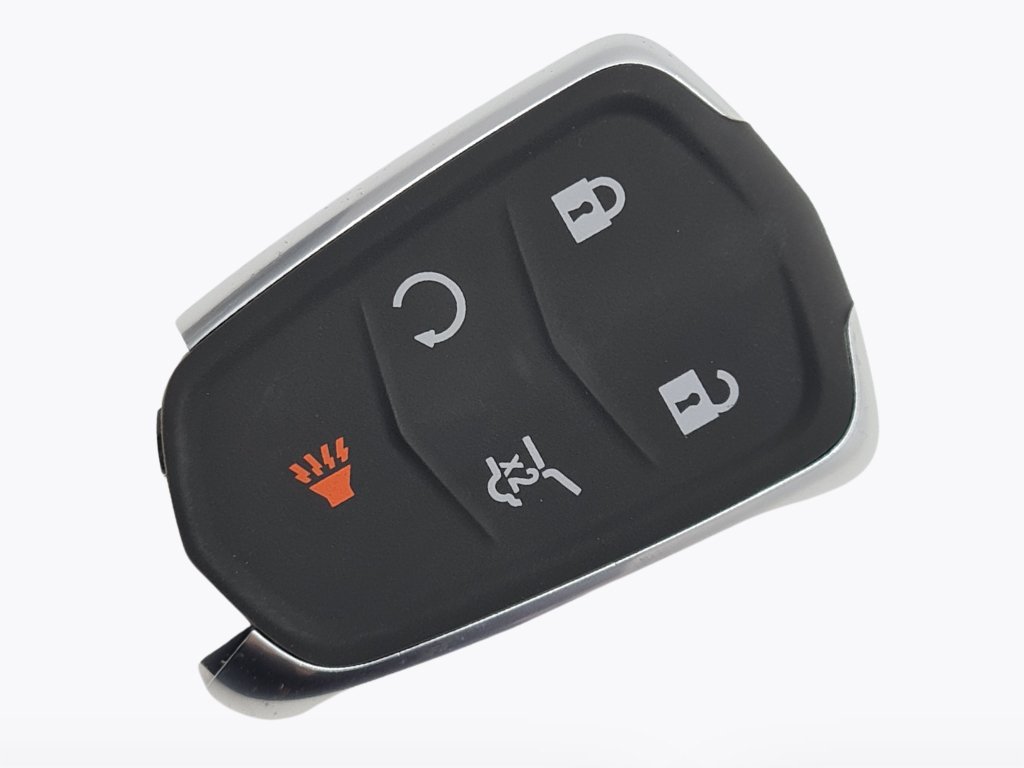 Корпус смарт ключа Cadillac SRX, XT4, XT5, 3+1 кнопки, OEM