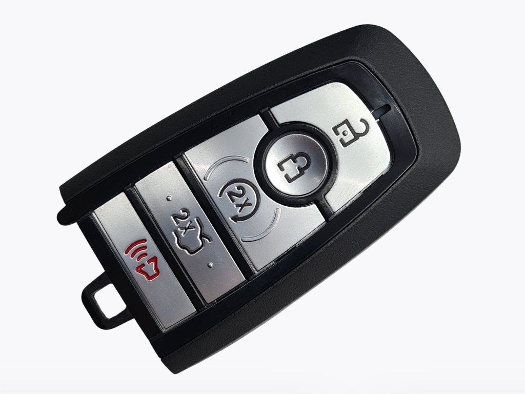 Корпус смарт ключа Ford Fusion, Mustang, Edge, Explorer, Mustang, 4+1 кнопки, лого