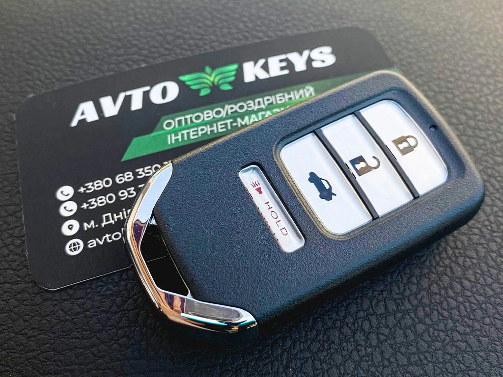 Смарт ключ Honda Accord, Civic, 315 Mhz, ACJ932HK1210A, NCF2952X/ Hitag 3/ ID47, 3+1 кнопки