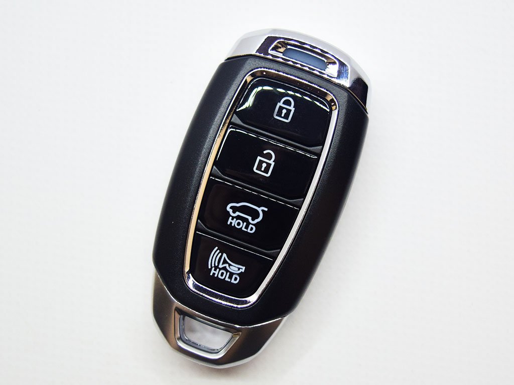 Смарт ключ Hyundai Kona, 433 Mhz, TQ8FOB4F18, NCF2952X/ HITAG 3/ ID47, 3+1 кнопки, OEM