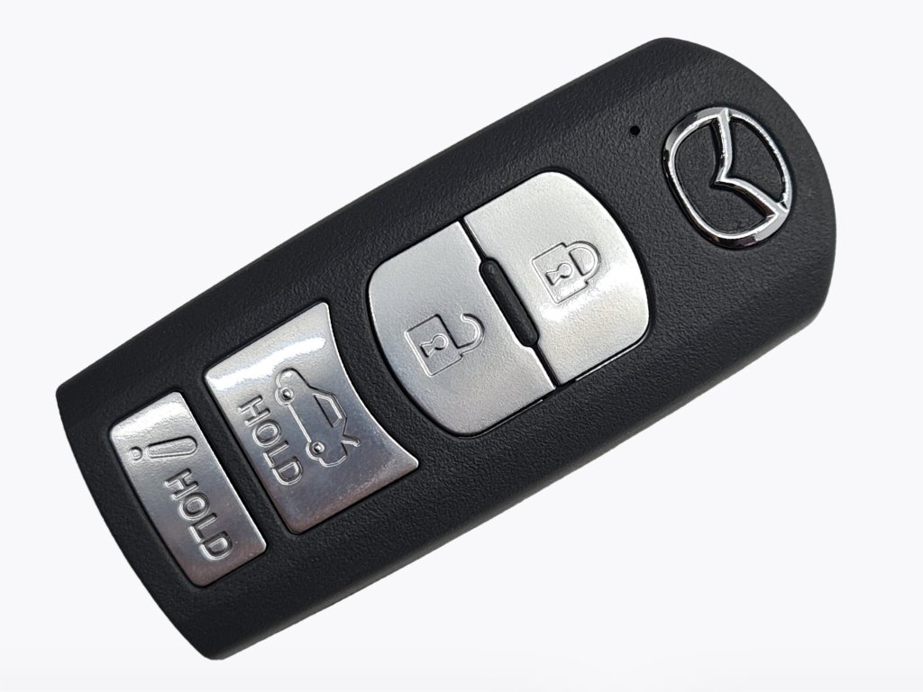 Корпус смарт ключа Mazda, 3+1 кнопки, тип 1