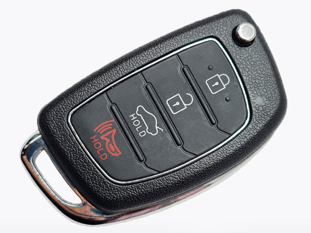 Викидний ключ Hyundai Sonata, 433 Mhz, TQ8-RKE-4F25 (LF 4BT), 3+1 кнопки, лезо TOY48