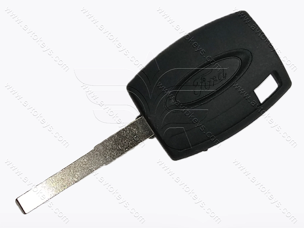 Корпус ключа з місцем під чіп Ford Focus, Fiesta, Galaxy та інші, лезо HU101