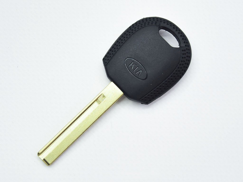Корпус ключа з місцем під чіп Kia Morning, Picanto та інші, лезо HYN17, з лого