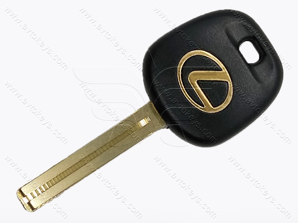 Корпус ключа з місцем під чіп Lexus LS200, RX300, IS200 та інші, лезо TOY48 (46мм), тип 2