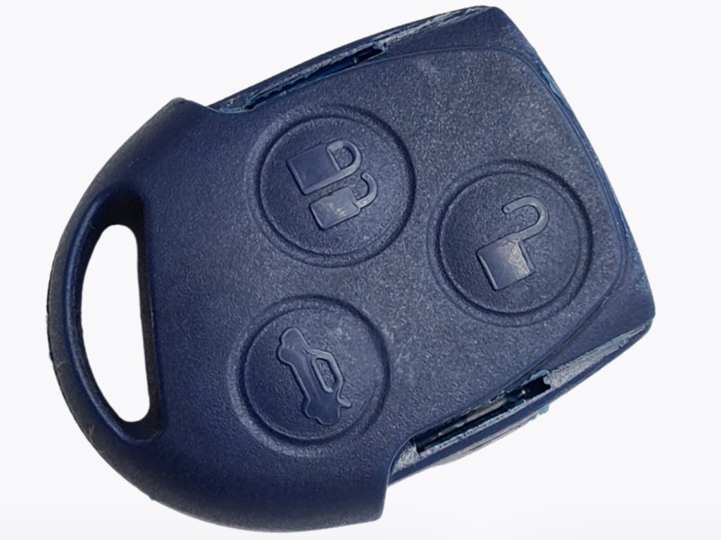 Корпус ключа Ford Mondeo, Focus та інші, 3 кнопки, синій