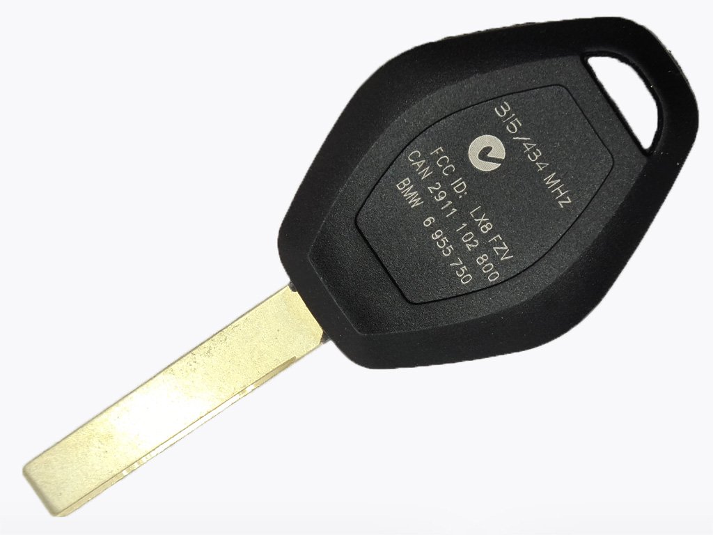 Корпус ключа Bmw 3-series, 5-series, 6-series, X-5, 7-Series, Z-series та інші, 3 кнопки, лезо HU92 - Зображення 2