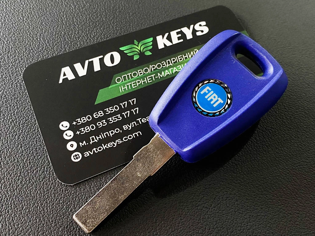 Корпус ключа Fiat Doblo, Ducato, Idea, Punto, Stilo, 1 кнопка, лезо SIP22