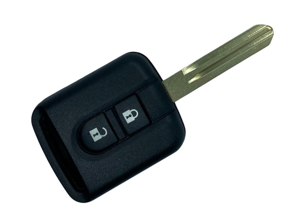Корпус ключа Nissan, 2 кнопки, лезо NSN14, без логотипа
