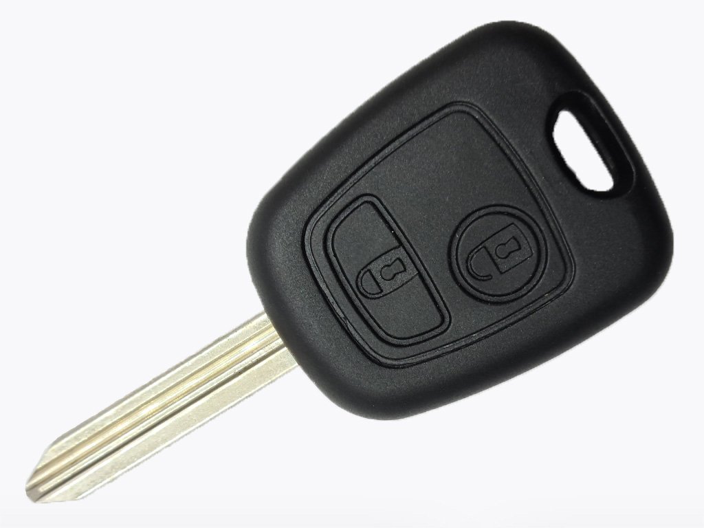 Корпус ключа Peugeot Expert, Partner, 2 кнопки, лезо SX9