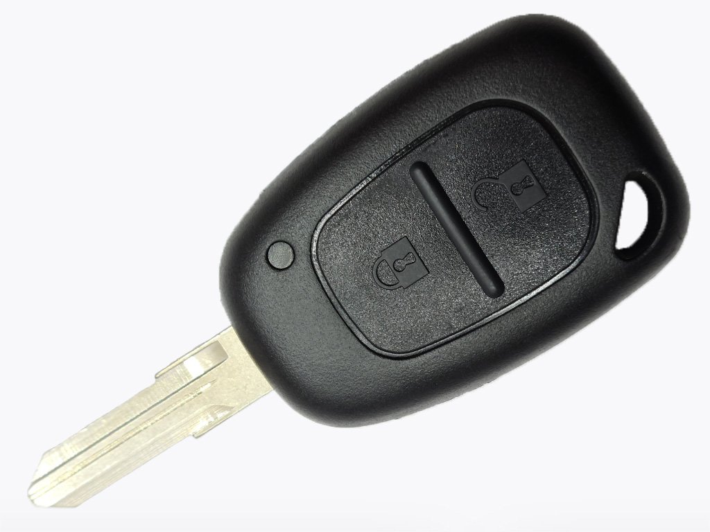 Корпус ключа Renault Master, Kangoo та інші, 2 кнопки, лезо VAC102