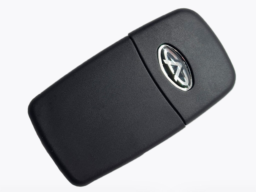 Корпус викидного ключа Chery A3, A5, Tiggo (T11), 2 кнопки, ліве лезо - Зображення 2