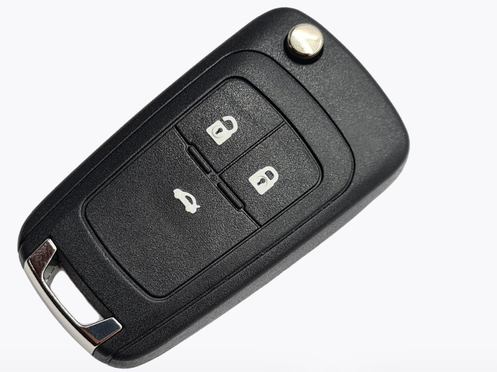Корпус викидного ключа Chevrolet 3 кнопки, лезо HU100