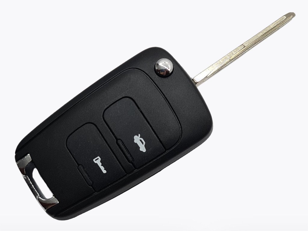 Корпус викидного ключа Chevrolet Epica 2 кнопки, лезо DWO5 - Зображення 3