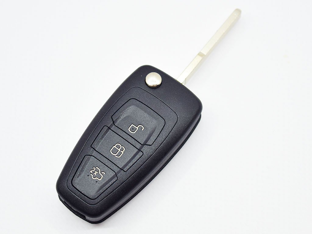 Корпус викидного ключа Ford Focus 3 кнопки, лезо HU101