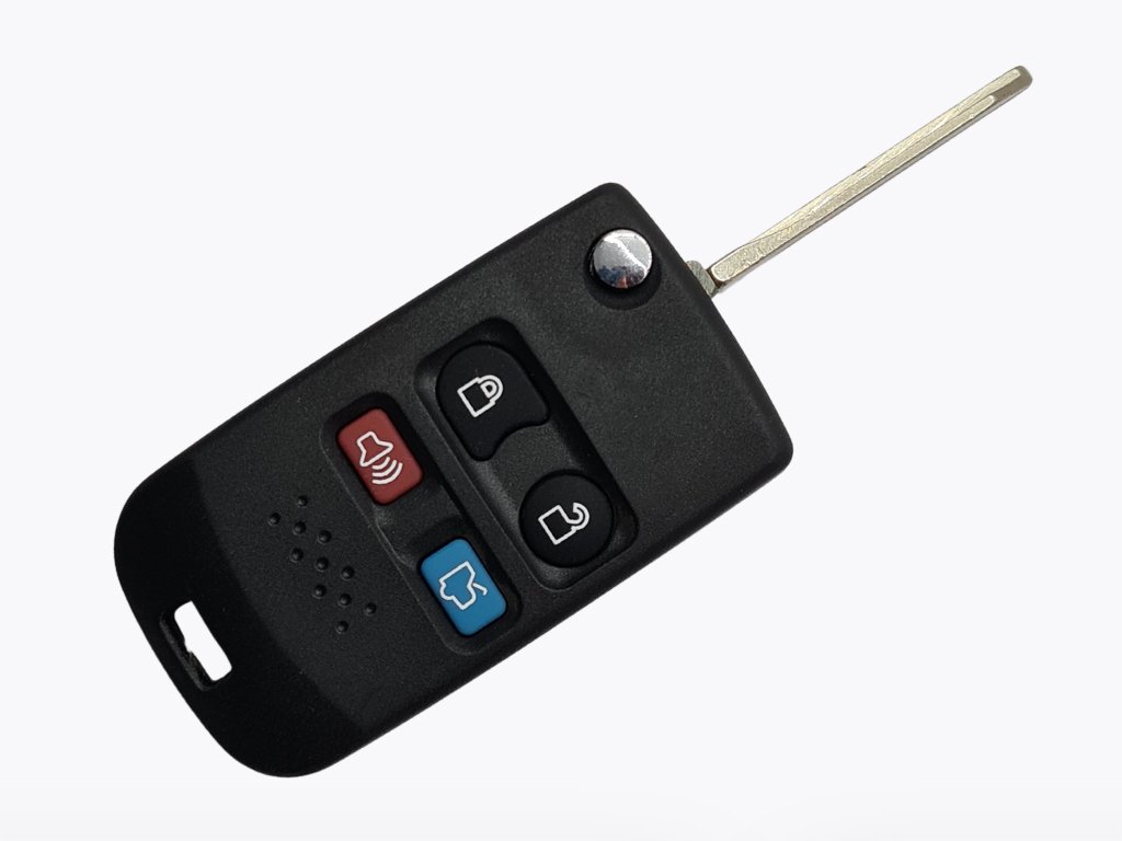 Корпус викидного ключа Ford Explorer, WindStar та інші, 3+1 кнопки, лезо FO38R, під переробку - Зображення 3