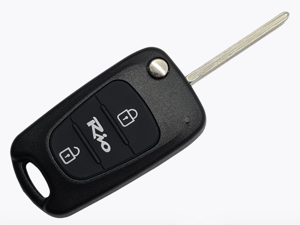 Корпус викидного ключа Kia Rio, 3 кнопки, лезо TOY48 — изображение 3