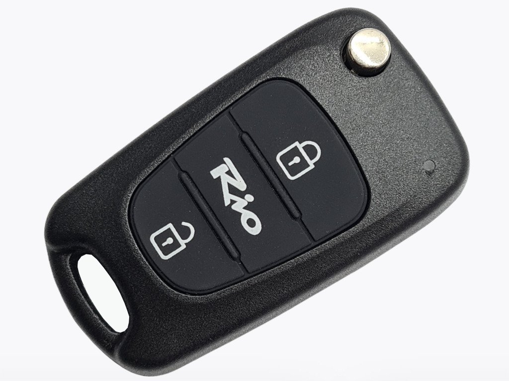 Корпус викидного ключа Kia Rio, 3 кнопки, лезо TOY48