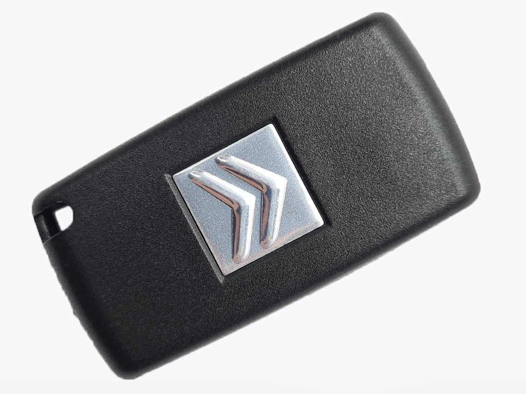 Корпус викидного ключа Citroen/Peugeot, 2 кнопки, без місця під батарейку, лезо VA2 — изображение 3