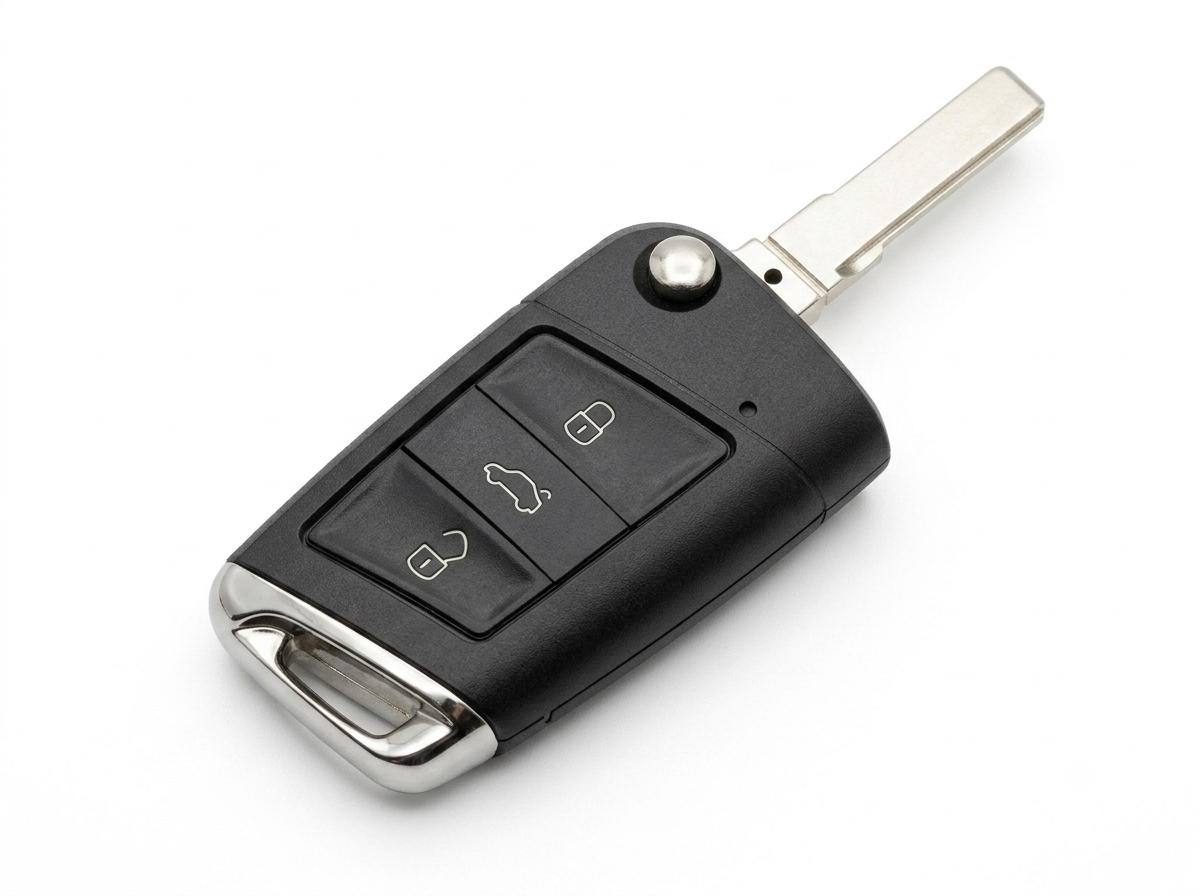 Корпус викидного ключа Volkswagen, Skoda, Seat, 3 кнопки, лезо HU66, під переробку - Зображення 2
