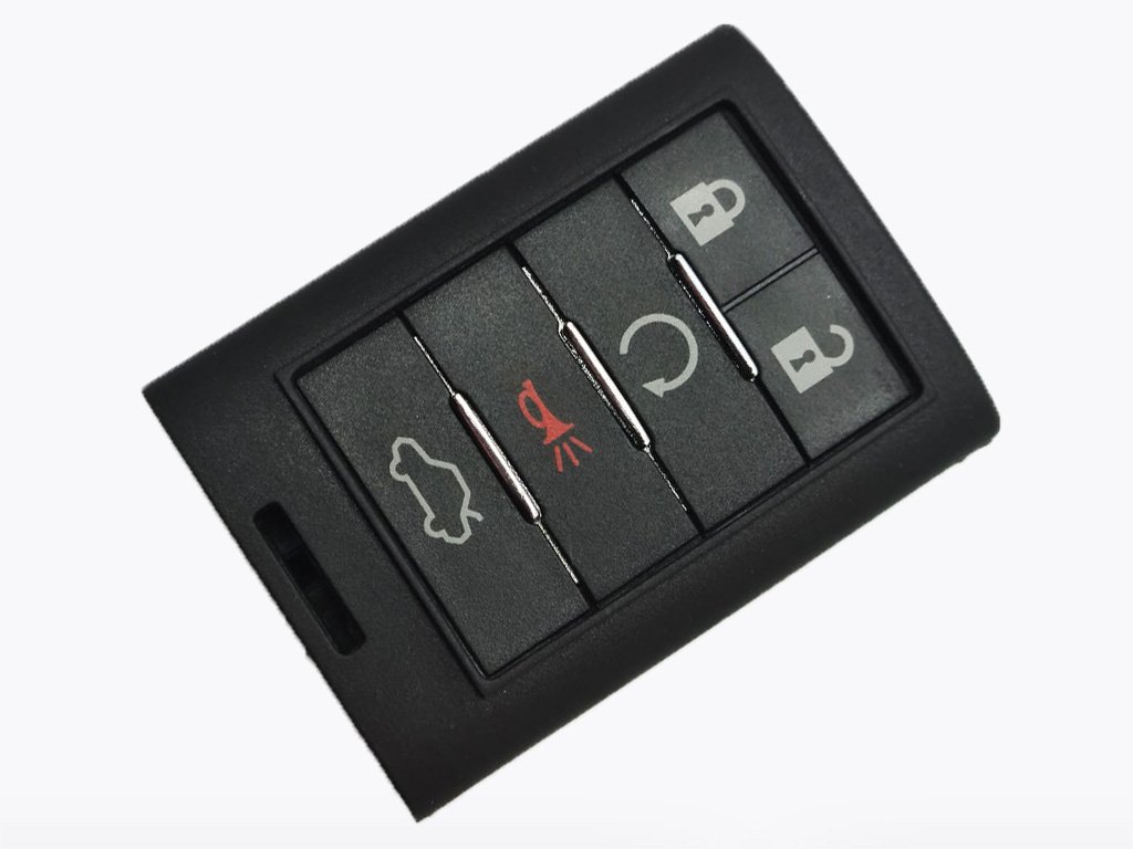 Корпус смарт ключа Cadillac XTS, ATS, CTS, STS, 4+1 кнопки