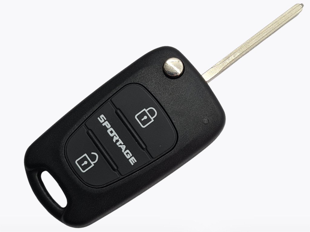 Корпус викидного ключа Kia Sportage, 3 кнопки, лезо TOY48 — изображение 3