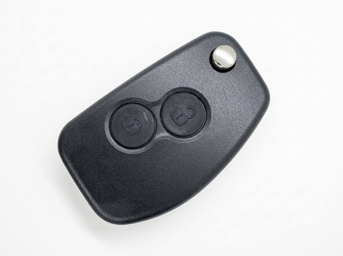 Корпус викидного ключа Renault 2 кнопки, лезо VAC102
