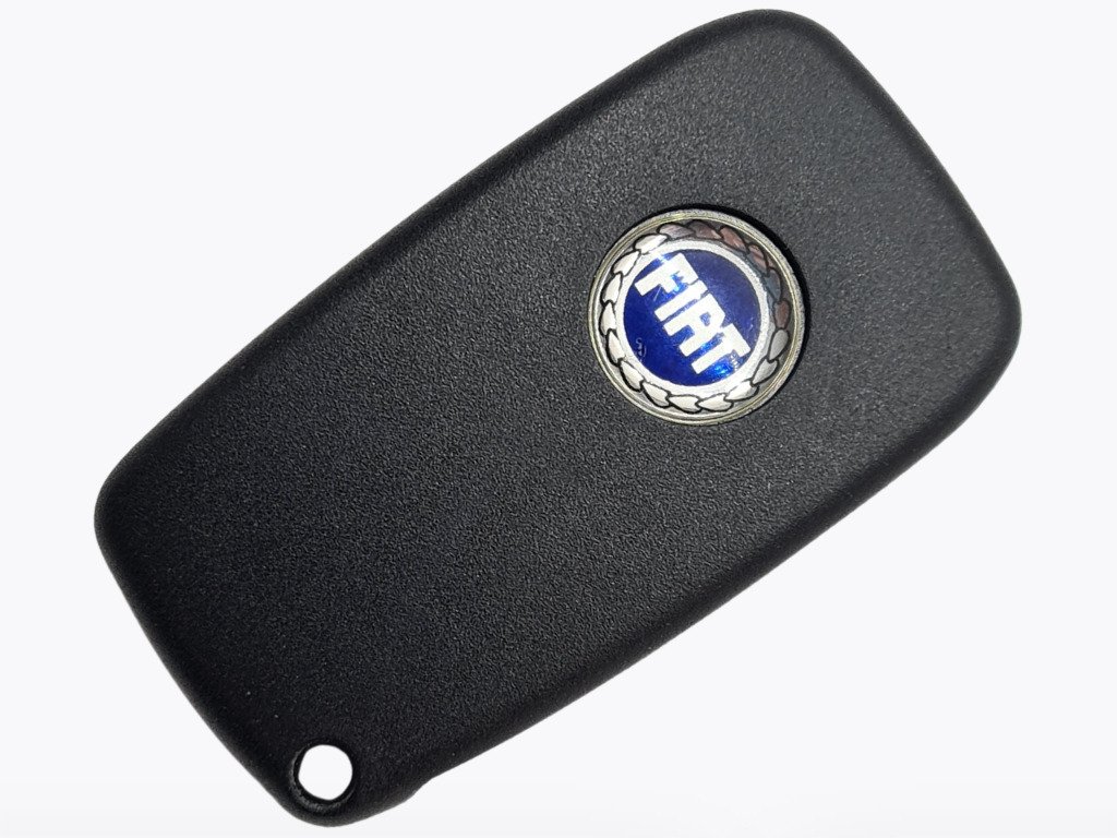 Корпус викидного ключа Fiat, 3 кнопки, лезо SIP22, кріплення батарейки збоку - Зображення 2