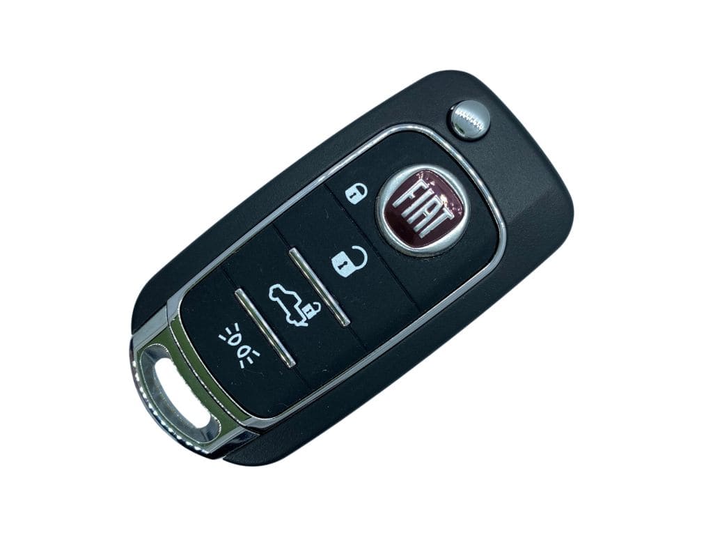 Корпус викидного ключа Fiat 500X, Tipo, 4 кнопки, лезо SIP22, тип 2