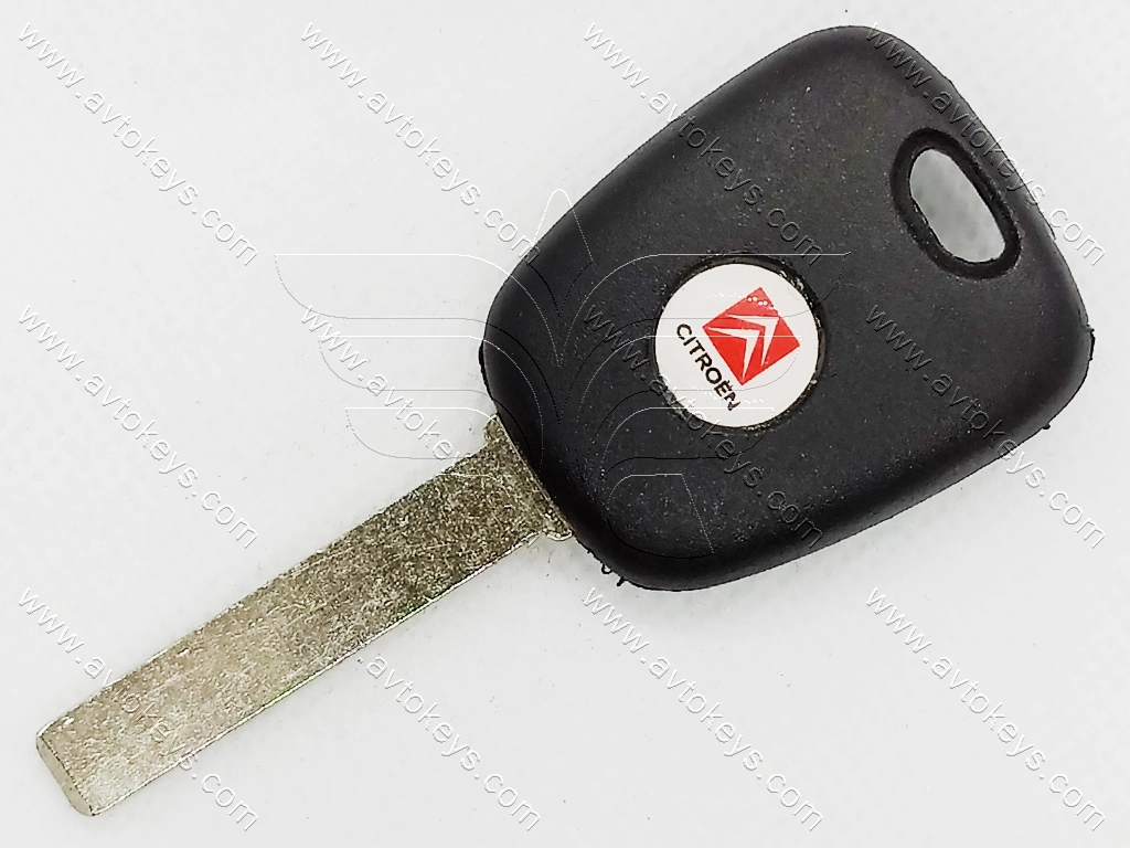Корпус ключа з місцем під чіп Citroen Berlingo, C2, C3, C4 та інші, лезо VA2
