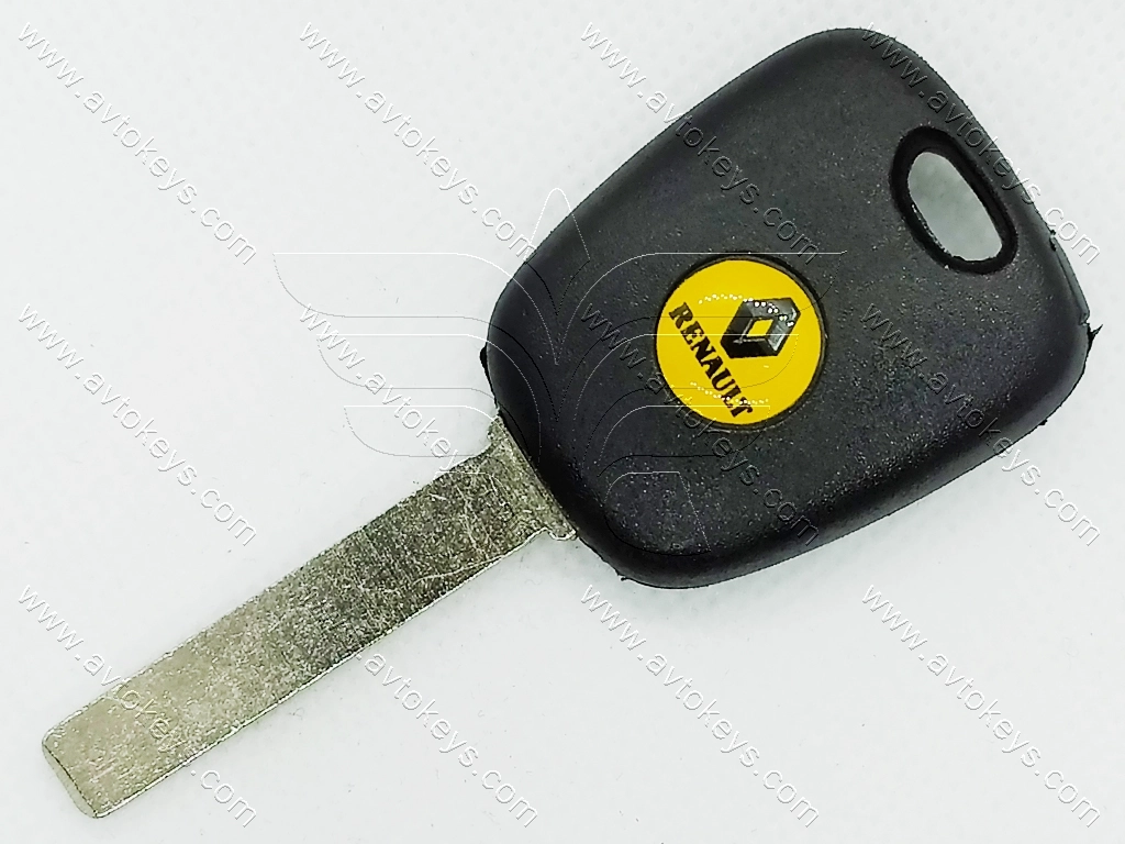 Корпус ключа з місцем під чіп Renault Kangoo, Fluence, Twingo та інші, лезо VA2