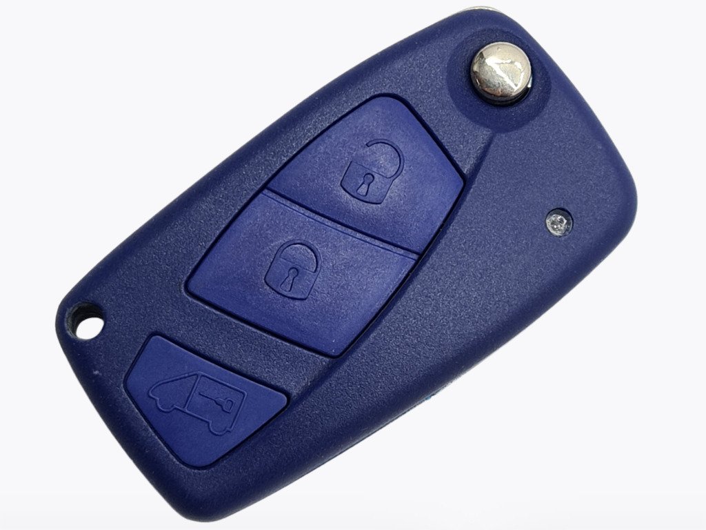 Корпус викидного ключа Fiat, 3 кнопки, лезо SIP22