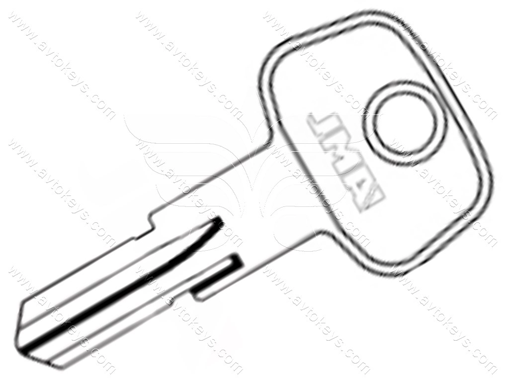 Заготовка ключа BL-3 JMA