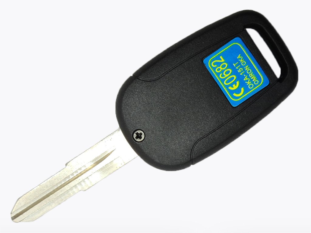 Корпус ключа Chevrolet Captiva 3 кнопки, лезо DWO5 - Зображення 2
