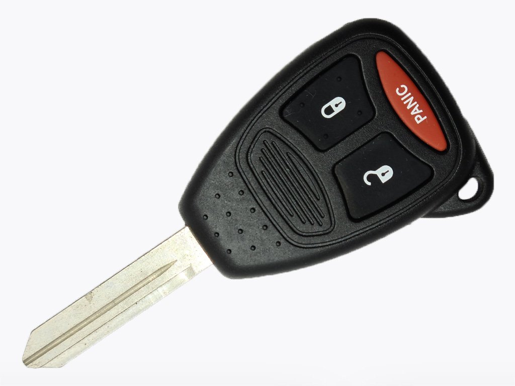 Корпус ключа Chrysler/Doodge/Jeep 2+1 кнопки тип 1, лезо СY22