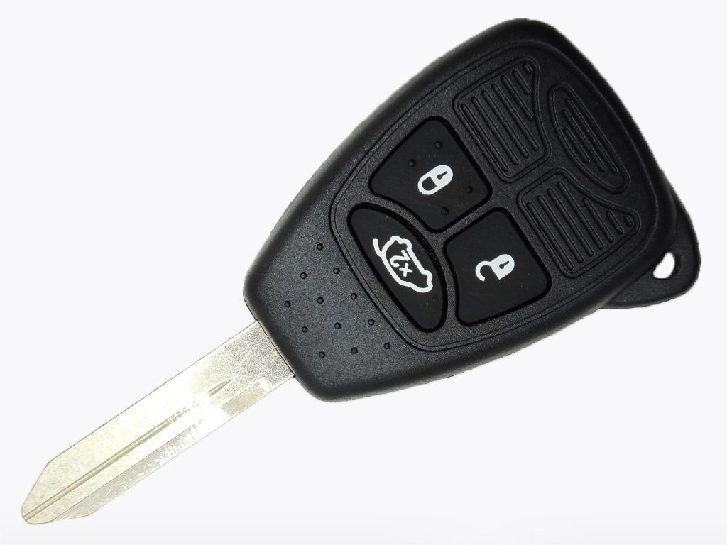 Корпус ключа Chrysler/Doodge/Jeep 3 кнопки тип 2, лезо СY22