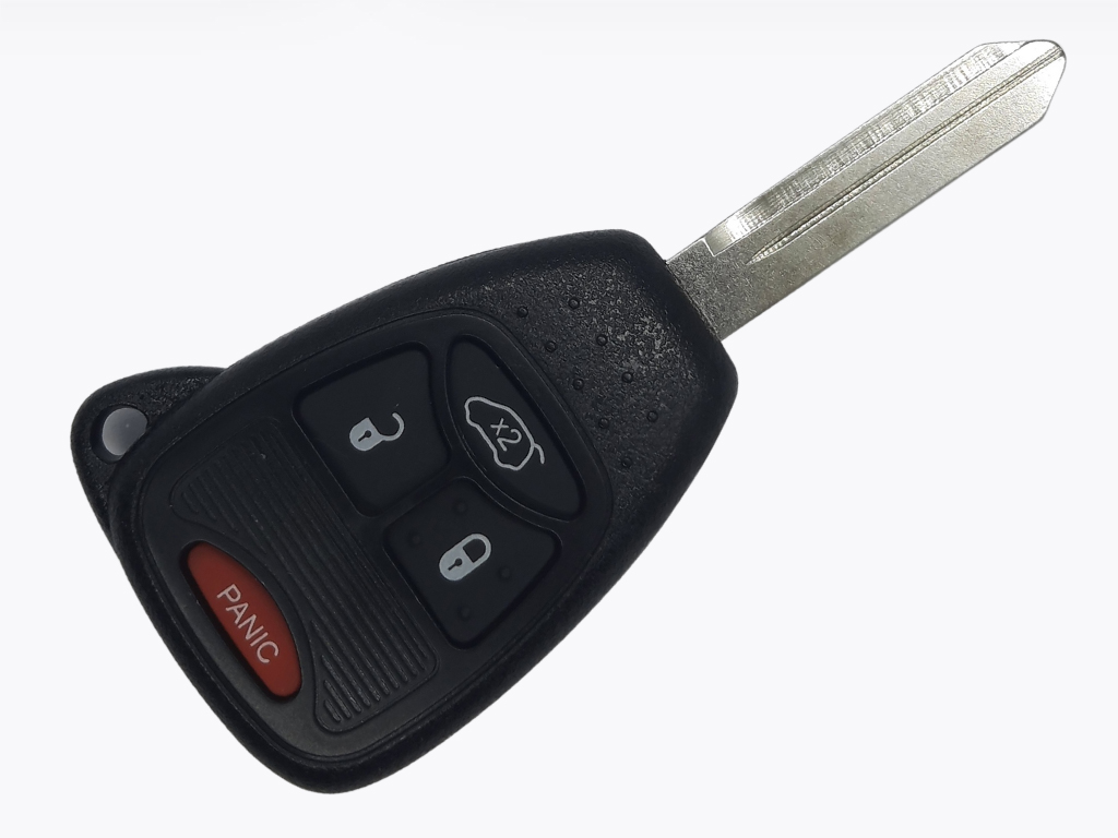 Корпус ключа Chrysler/Doodge/Jeep 3+1 кнопки тип 2, лезо СY22