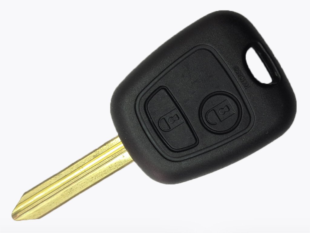 Корпус ключа Citroen 2 кнопки, лезо SX9