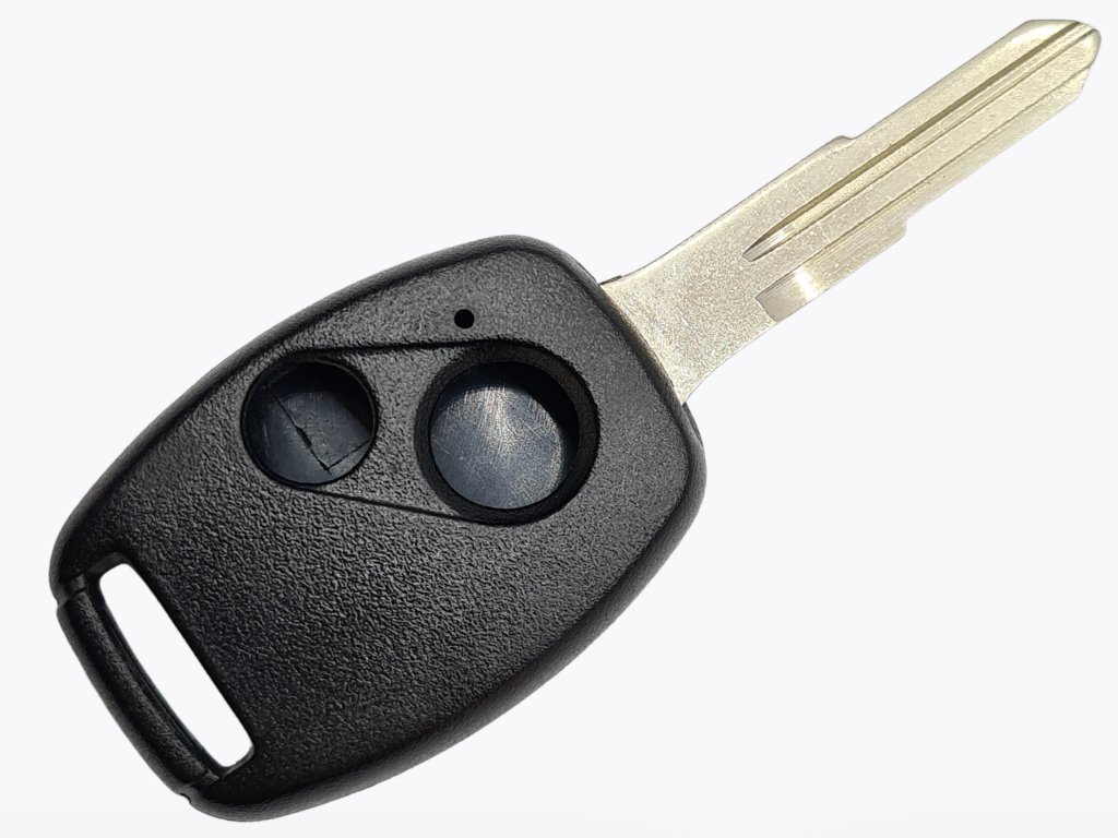 Корпус ключа Honda Accord, Honda Civic та інші, 2 кнопки, лезо HON58R, з місцем під чіп