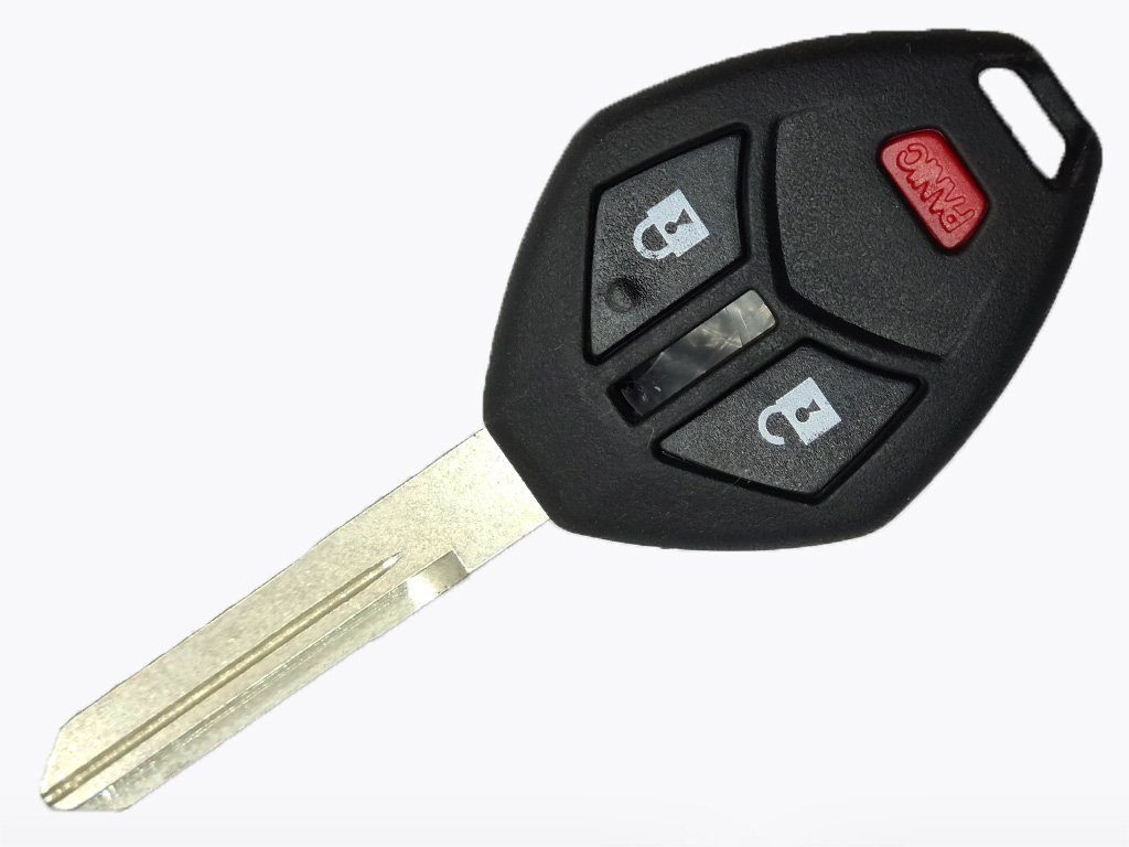 Корпус ключа Mitsubishi Raider та інші, 2+1 кнопки, лезо CY24