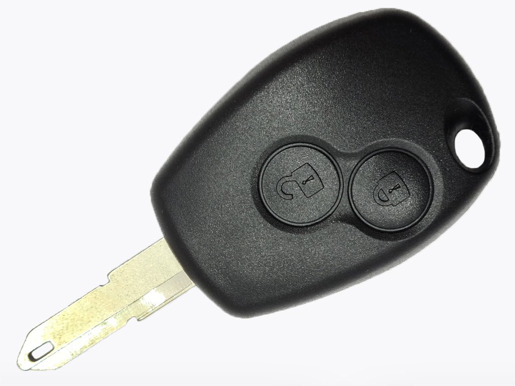 Корпус ключа Renault Kangoo, Modus та інші, 2 кнопки, лезо NE73