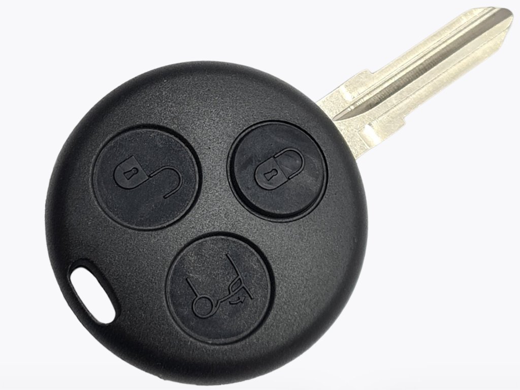 Корпус ключа Smart Fortwo, Roadster, 3 кнопки, лезо YM23R