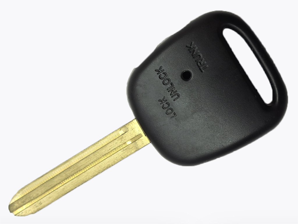 Корпус ключа Toyota Caldina, Estima, 2 кнопки, лезо TOY43
