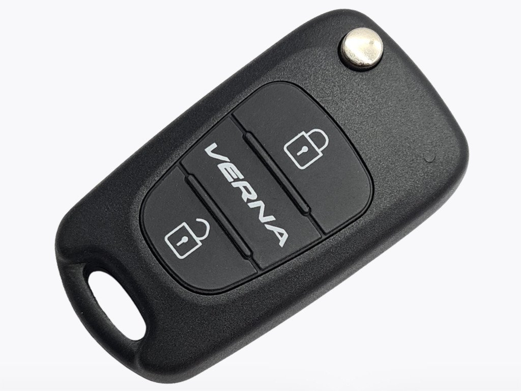 Корпус викидного ключа Hyundai Verna 3 кнопки, лезо TOY49