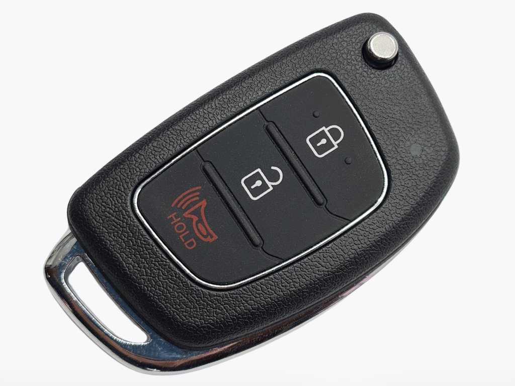 Корпус викидного ключа Hyundai 2+1 кнопки, лезо TOY49
