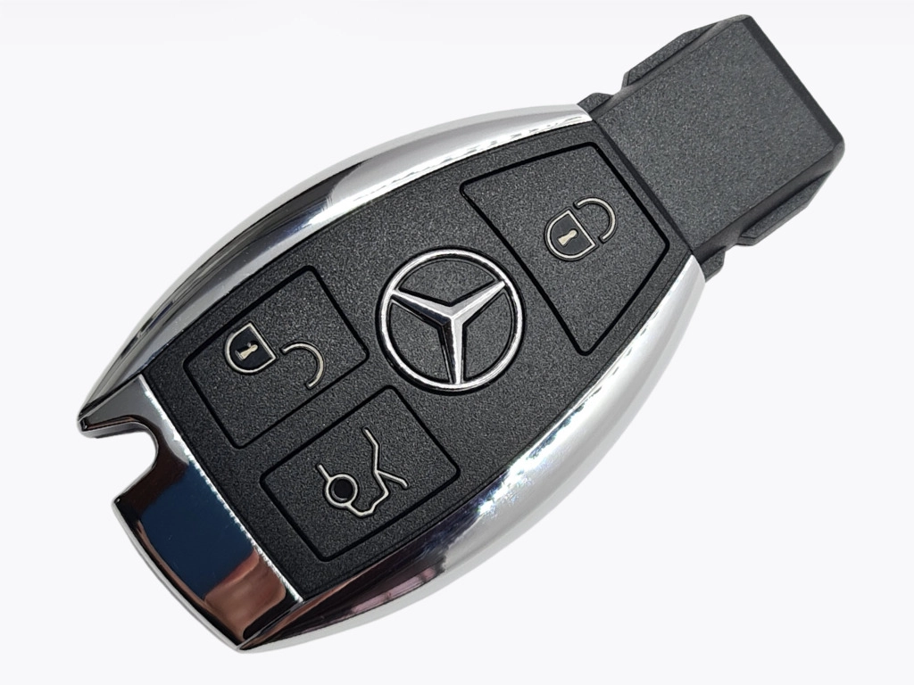 Корпус смарт ключа Mercedes, 3 кнопки, батарейка під кришкою