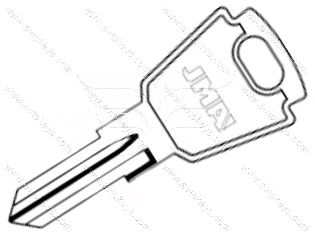 Заготовка ключа CHR-6D JMA