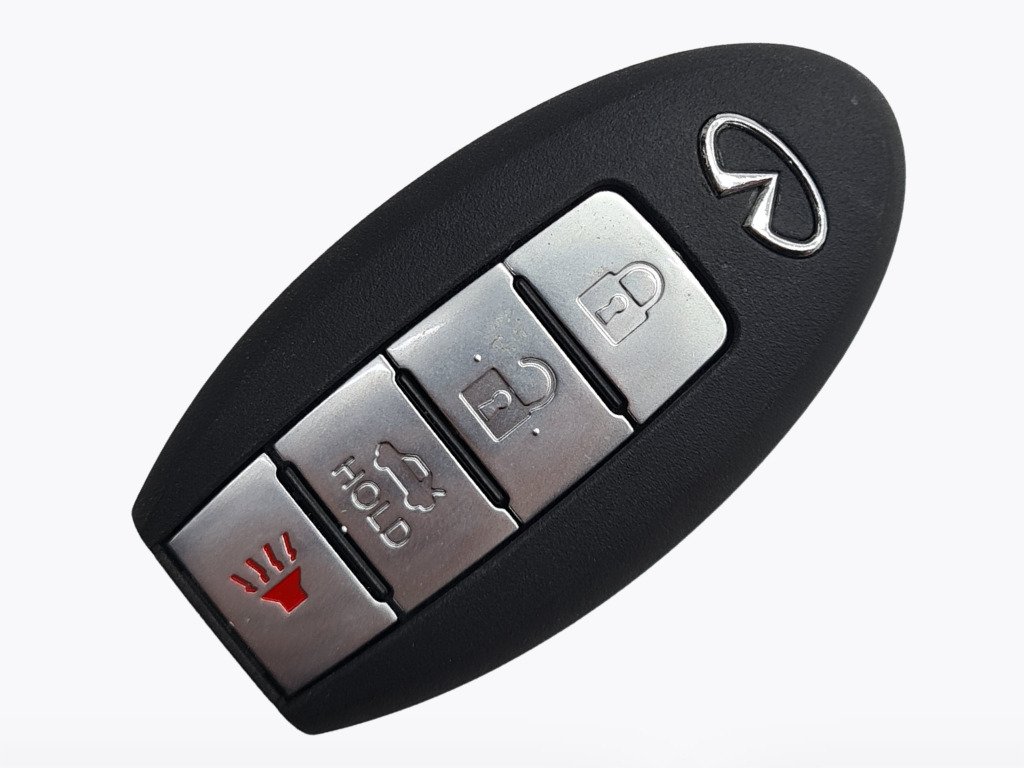 Корпус смарт ключа Infiniti Q70, QX60, FX50 та інші, 3+1 кнопки